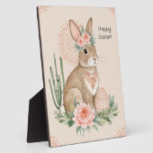 Christlich Oaster Bunny Boho Pastel Fotoplatte (Seite)