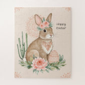 Christlich Oaster Bunny Boho Pastel Puzzle (Vertikal)