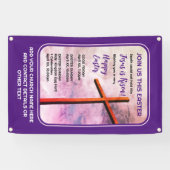 Christlich Oaster JESUS IS RISEN Banner (Horizontal)