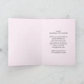 Christlich Oaster JESUS IS RISEN Karte (Innenseite)