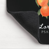 Christlich Orange Frucht Blume Bibel Verse Gardene Mousepad (Ecke)