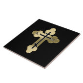 Christlich orthodox Kreuz Fliese (Seite)
