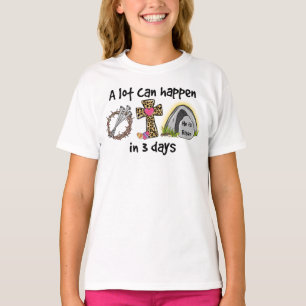 Christlich Ostern In 3 Tagen kann eine Menge passi T-Shirt