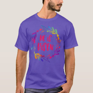 Christlich Ostern Inspiration biblische Jesus Er T-Shirt