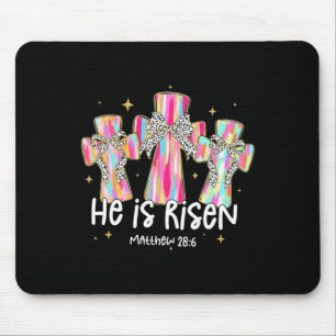 Christlich Ostern ist er riss Coquette Bow Bibel v Mousepad