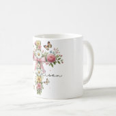 Christlich/Ostern ist er verschont Kaffeetasse (VorderseiteRechts)