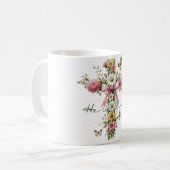 Christlich/Ostern ist er verschont Kaffeetasse (Vorderseite Links)