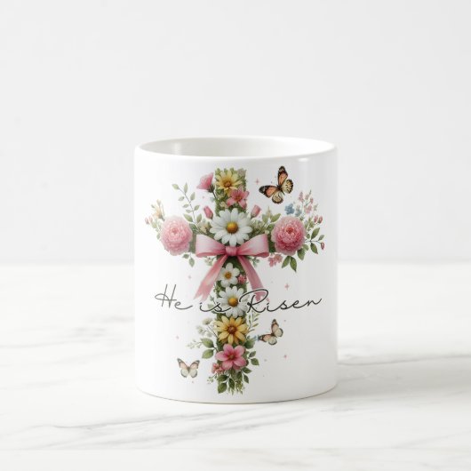 Christlich/Ostern ist er verschont Kaffeetasse (Mittel)