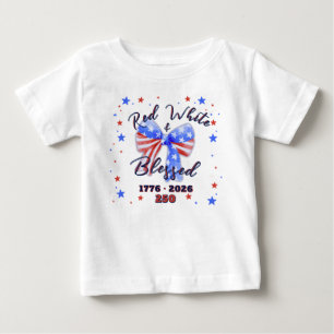 Christlich-patriotische Amerika 250-Feier Baby T-shirt