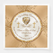 Christlich Personalisiert, 50. Jubiläum Napkins Serviette (Vorderseite)