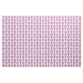 CHRISTLICH PINK CROSS I LIEBE JESUS FABRIC STOFF (Fat Quarter (45,7 x 55,9 cm))