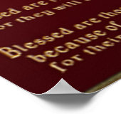 Christlich Poster (Ecke)