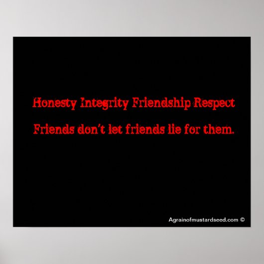 Christlich Poster (Vorne)