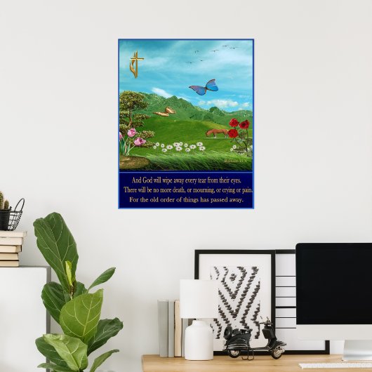 Christlich Poster (Heimbüro)