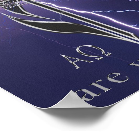 Christlich Poster (Ecke)