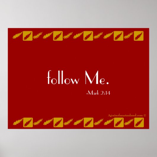Christlich Poster (Vorne)