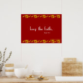 Christlich Poster (Küche)