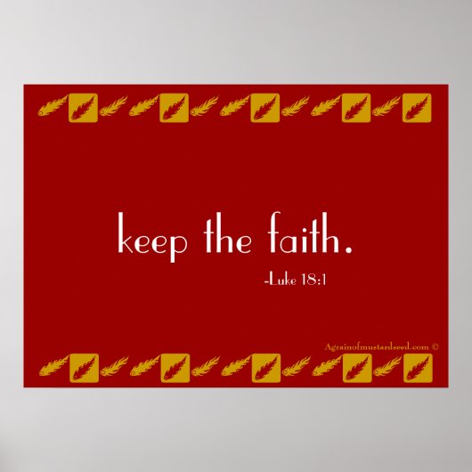 Christlich Poster (Vorne)