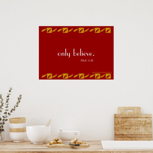 Christlich Poster (Küche)