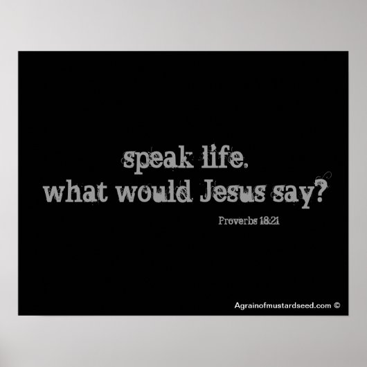 Christlich Poster (Vorne)