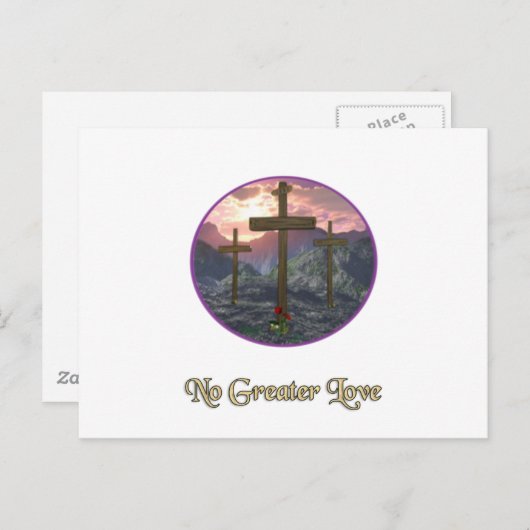 Christlich Postkarte (Vorne/Hinten)