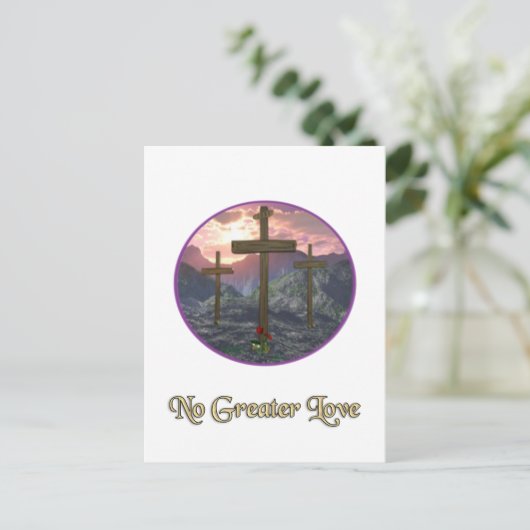 Christlich Postkarte (Stehend Vorderseite)