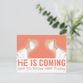 CHRISTLICH POSTKARTE (Stehend Vorderseite)