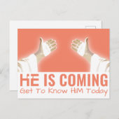 CHRISTLICH POSTKARTE (Vorne/Hinten)