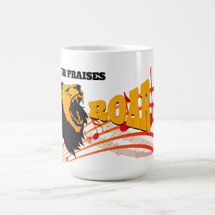 Christlich PRAISES ROAR Lion Kaffeetasse