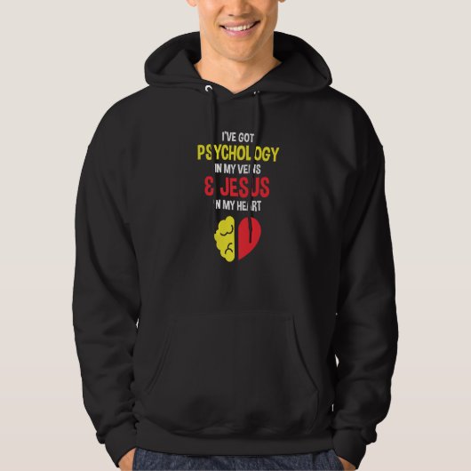Christlich Psychologische Psychologie Hoodie (Vorderseite)