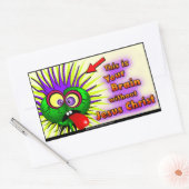 Christlich Rechteckiger Aufkleber (Umschlag)