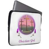 Christlich, religiös, kunst, "digitale kunst",insp laptopschutzhülle (Vorne Rechts)