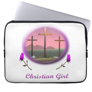Christlich, religiös, kunst, "digitale kunst",insp laptopschutzhülle