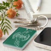 Christlich-religiöses Motiv mittelalterliche Jungf Schlüsselanhänger (Vorderseite rechts)