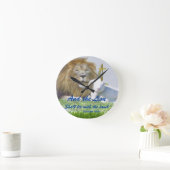 Christlich Runde Wanduhr (Zuhause)