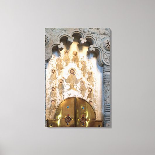 Christlich Saint Artwork Leinwanddruck (Vorderseite)