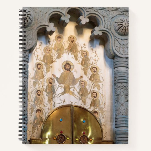 Christlich Saint Artwork Notizbuch (Vorderseite)