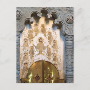 Christlich Saint Artwork Postkarte