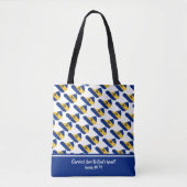 Christlich Scripting BARBADOS FLAG Isaiah Tasche (Vorderseite)