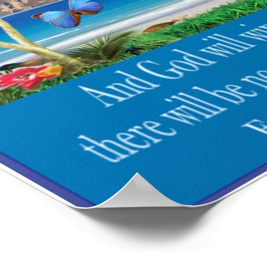 Christlich Scripting Poster (Ecke)