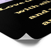 Christlich Scripting Poster (Ecke)