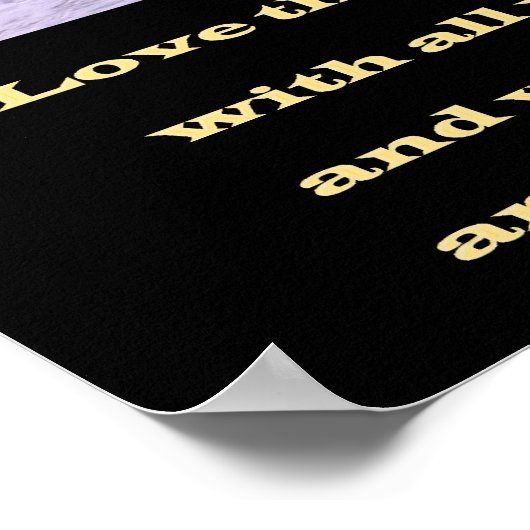 Christlich Scripting Poster (Ecke)