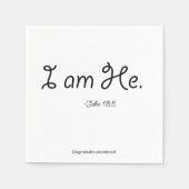 Christlich Serviette (Vorderseite)