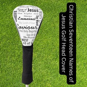 Christlich siebzehn Namen Jesu Golf Headcover