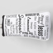 Christlich siebzehn Namen Jesu Golf Headcover (Vorderseite)