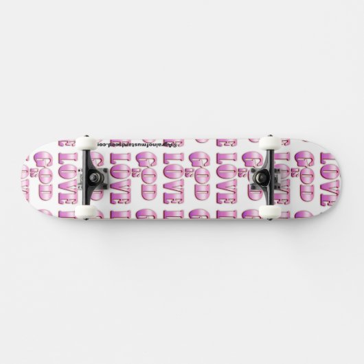 Christlich Skateboard (Horizontal)