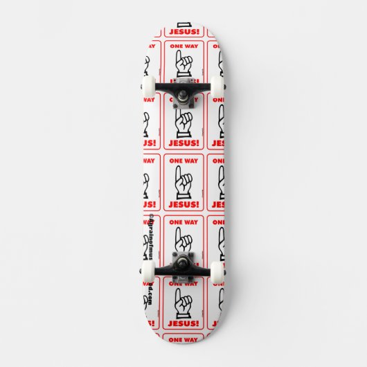 Christlich Skateboard (Vorderseite)