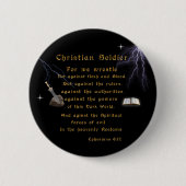 Christlich Soldaten Button (Vorderseite)