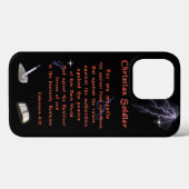 Christlich Soldaten Case-Mate iPhone Hülle (Rückseite (Horizontal))