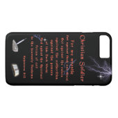 Christlich Soldaten Case-Mate iPhone Hülle (Rückseite (Horizontal))